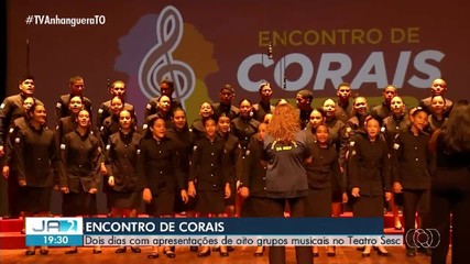 Oito grupos musicais se apresentam no Teatro Sesc, em Palmas, neste fim de semana