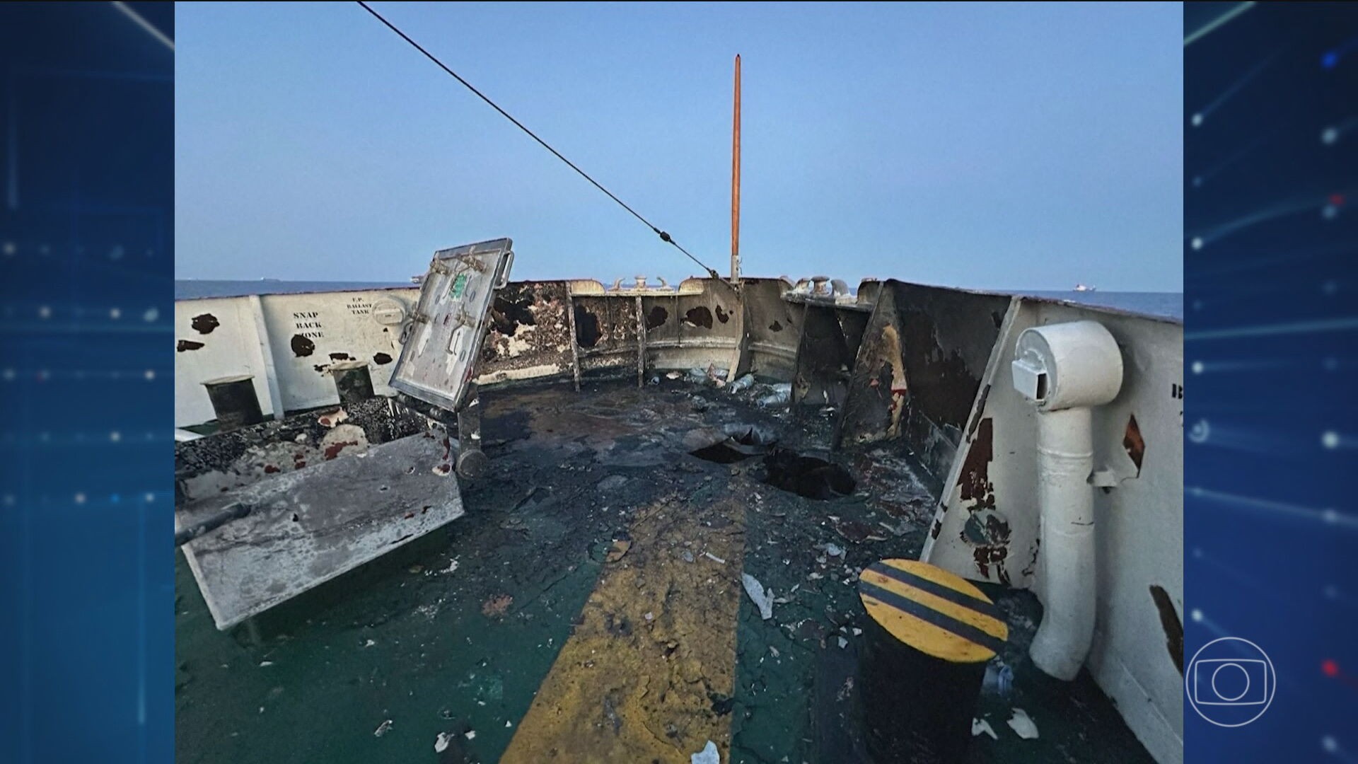 ONG de ajuda humanitária afirma que drones atingiram navio com suprimentos que seguia para Gaza