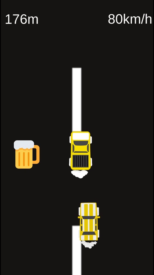 Alunos criam aplicativo em que motorista 'escolhe' ficar bêbado ou