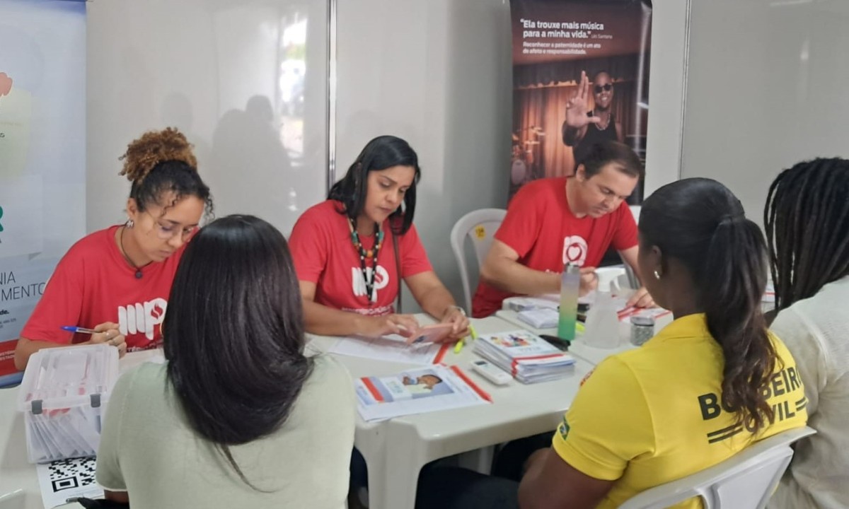 MP realiza atendimentos gratuitos para reconhecimento de paternidade e emissão de documentos em cidades da Bahia