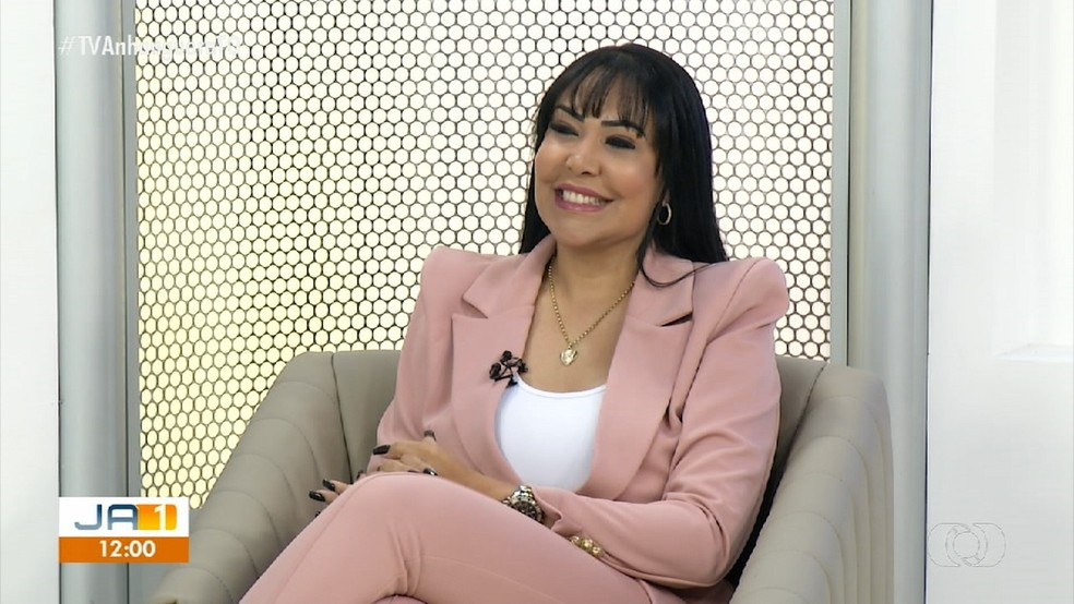 Janad Valcari (PL) em entrevista para o JA1 — Foto: Reprodução/TV Anhanguera