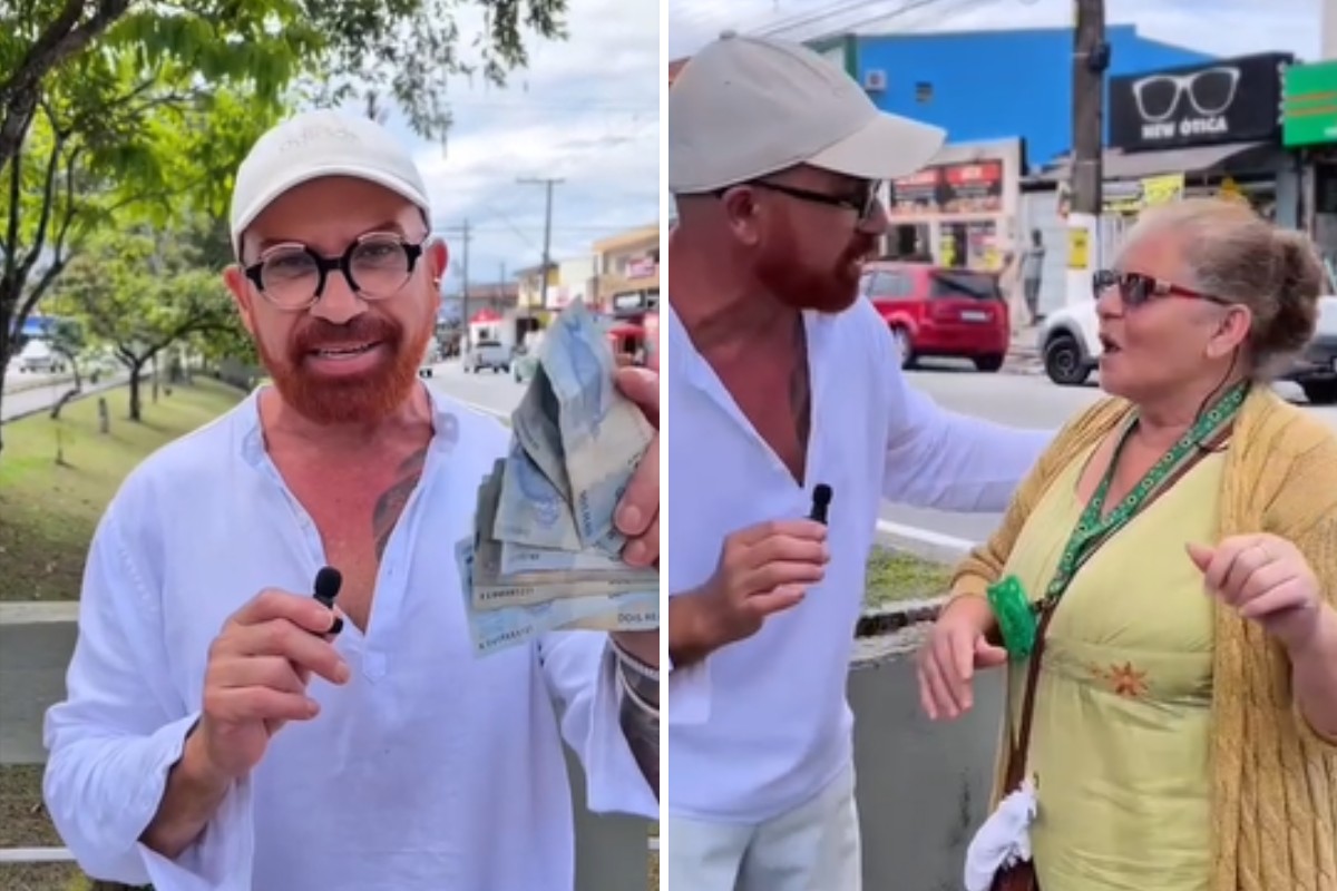 Dois reais ou um cabelo misterioso? Cabeleireiro transforma visual de mulheres no litoral de SP; VÍDEO