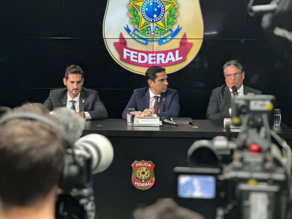 Polícia Federal divulga conclusão da investigação sobre queda do avião da Voepass — Foto: Gabriella Ramos/g1