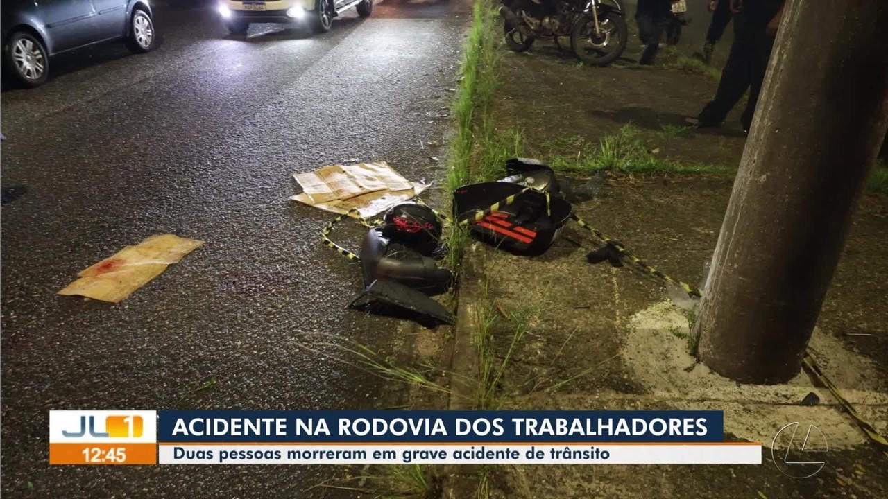 Casal morre em acidente de moto na rodovia Paulo Frota, em Belém