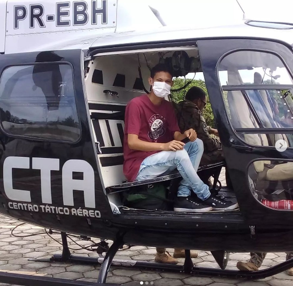 Miqueias foi preso acusado de se passar por coordenador do Programa Pacto pela Paz do governo do estado — Foto: Divulgação/Redes sociais