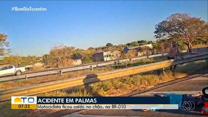 Telespectador registra acidente na BR-010