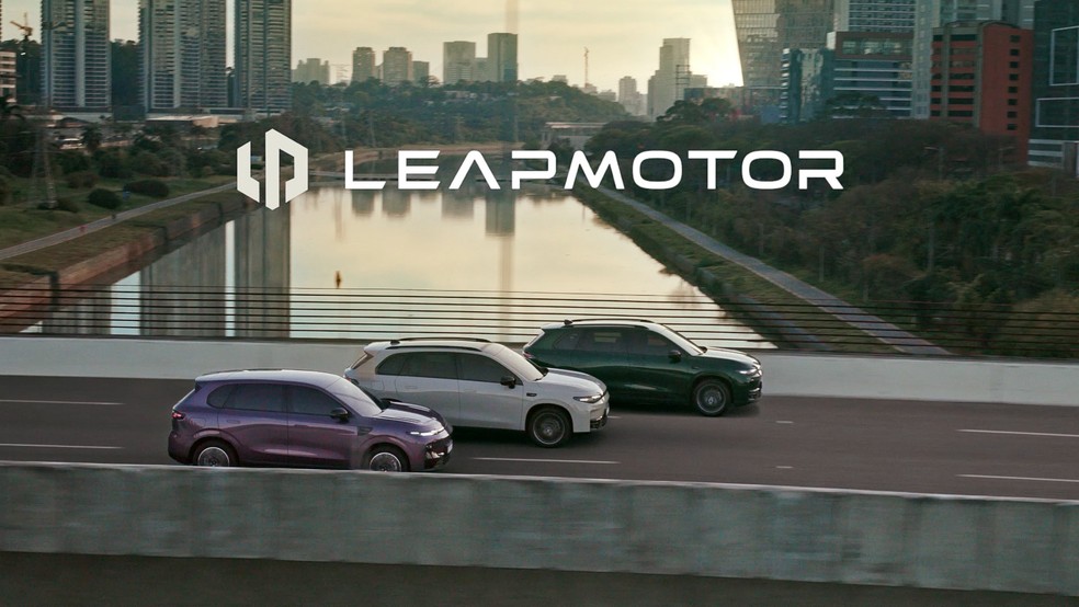 Leapmotor, marca chinesa de veículos eletrificados, pertence ao grupo Stellantis — Foto: Divulgação / Stellantis