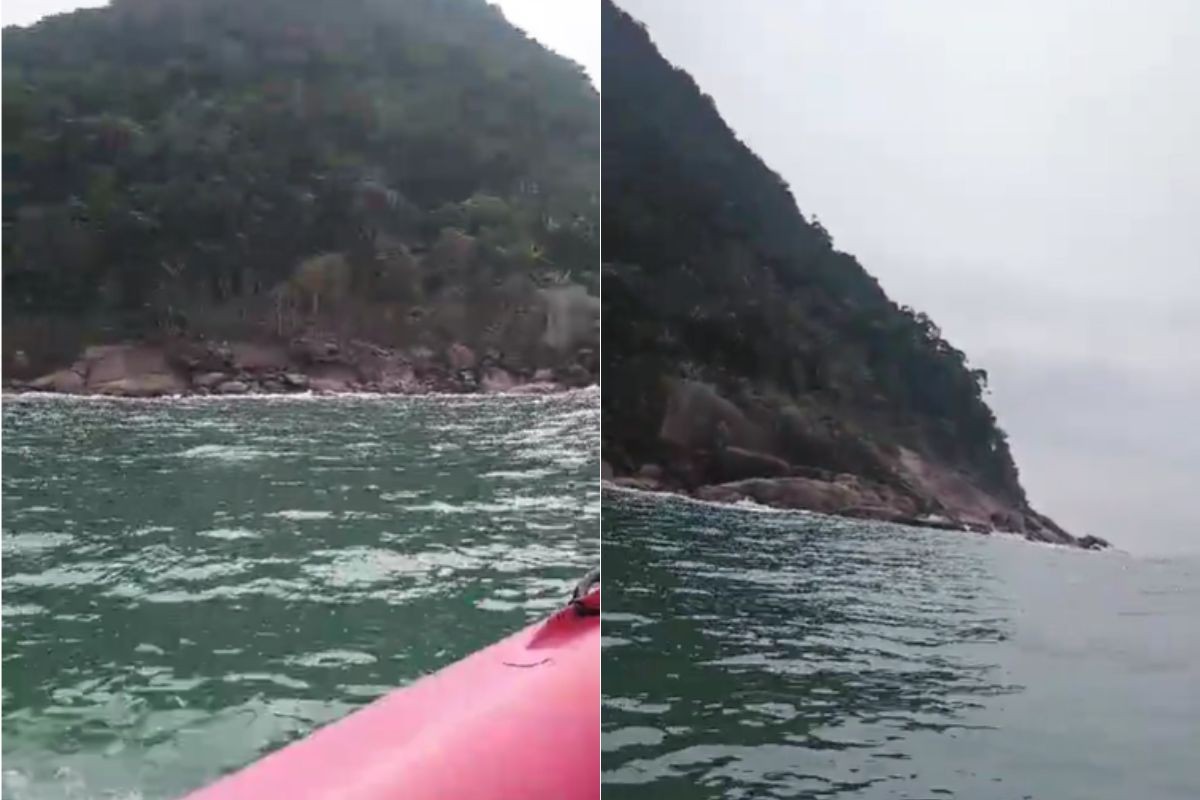 Turista morre afogado e outro desaparece em praia de Guarujá, SP