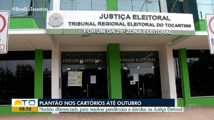 Cartório realiza plantão para resolver pendências na Justiça Eleitoral até outubro