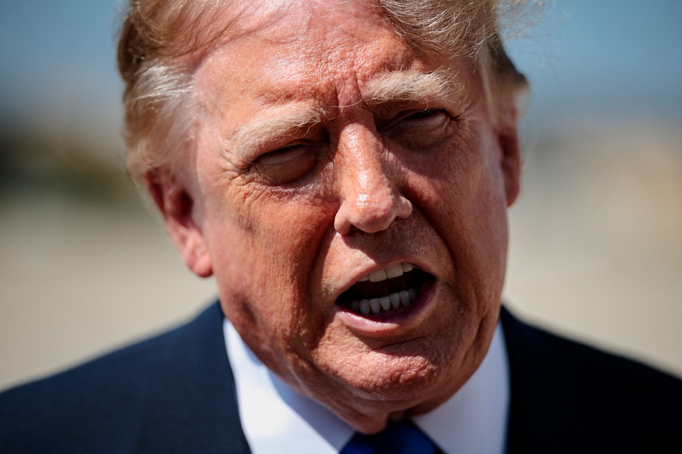 O presidente dos Estados Unidos, Donald Trump, em 9 de setembro de 2026 — Foto: REUTERS/Evan Vucci