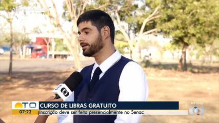 Senac abre inscrições gratuitas para curso de libras