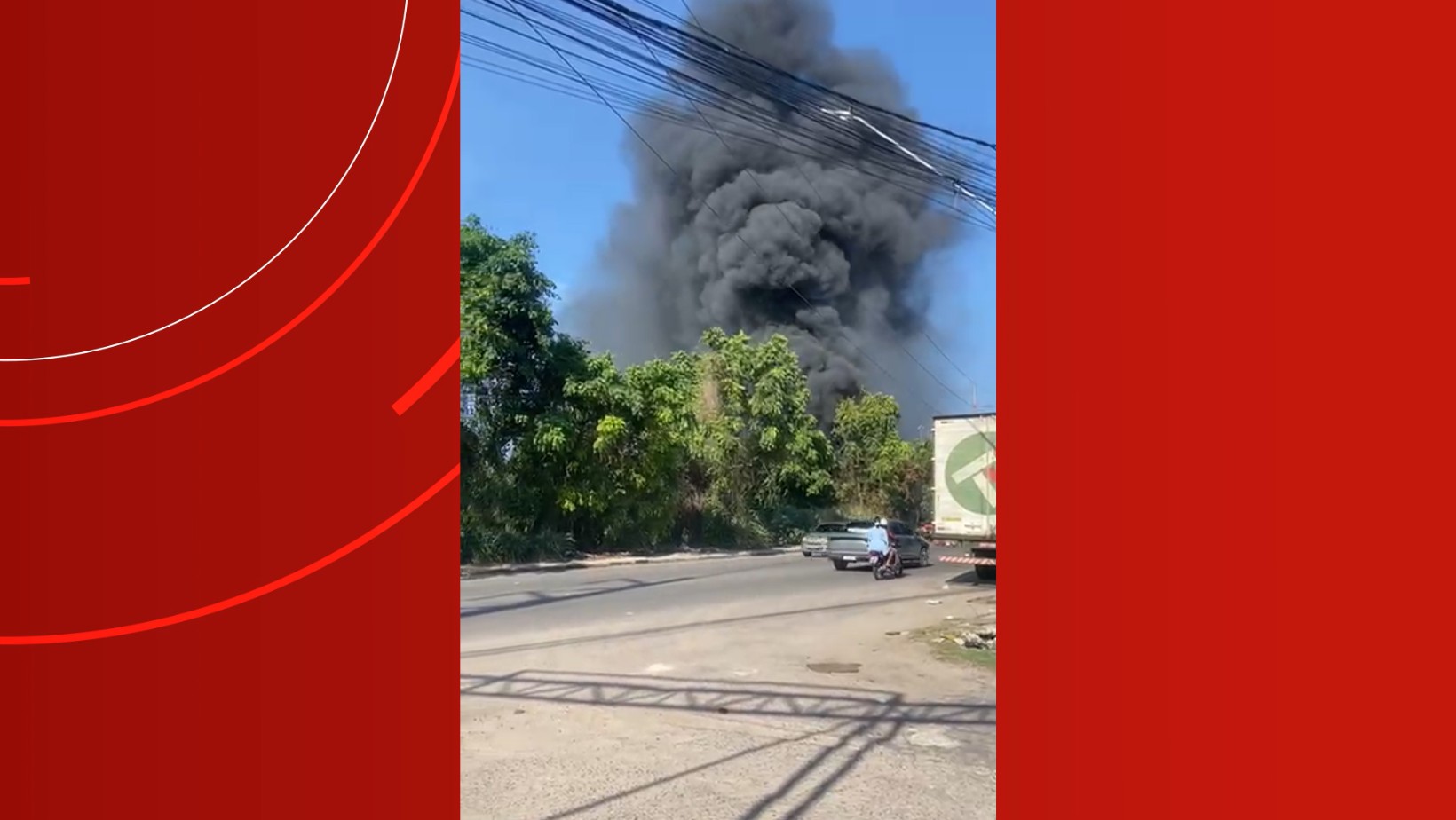 Incêndio atinge lixeira clandestina na Zona Norte de Manaus