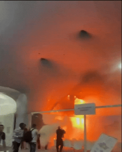 Dois dias após incêndio na COP 30, três pessoas seguem internadas; PF investiga causas