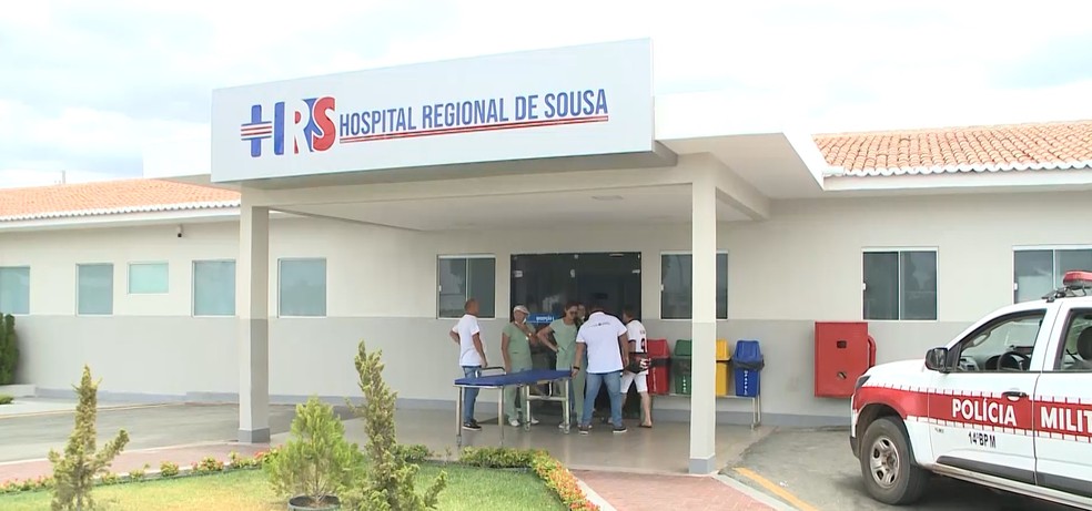 Hospital Regional de Sousa, no Sertão da Paraíba — Foto: Beto Silva/TV Paraíba