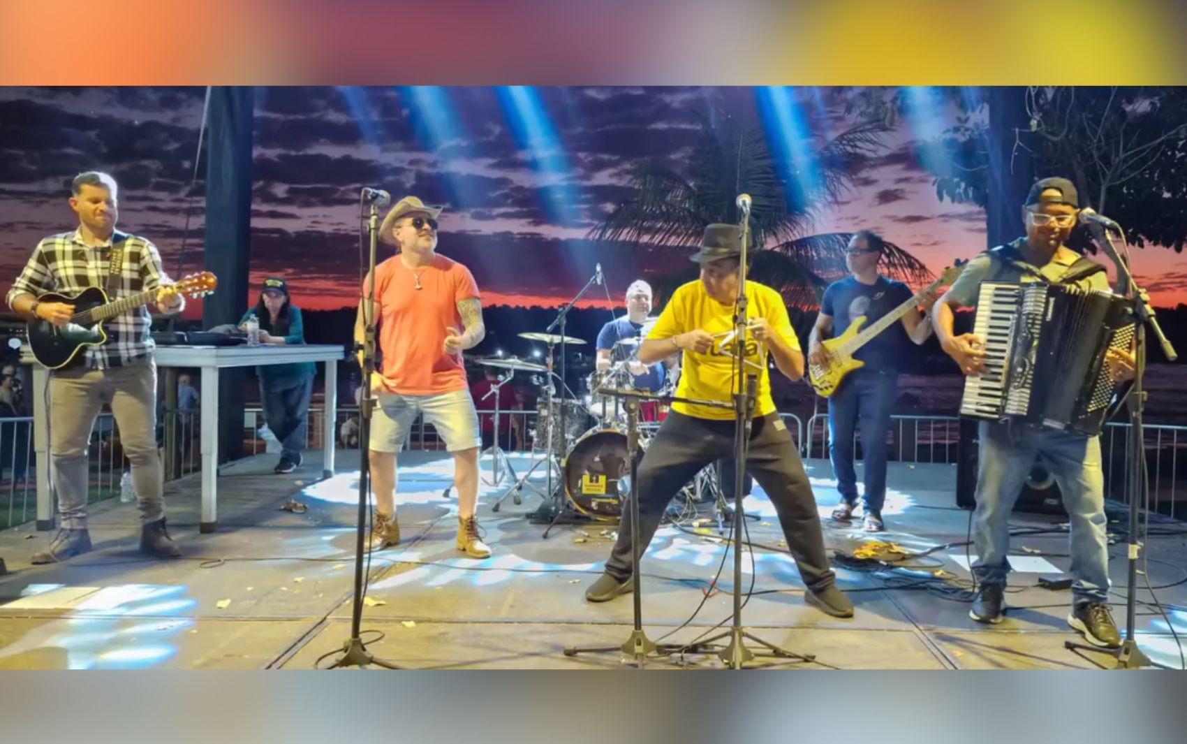 Dia do Mídia: TV Anhanguera promove arraiá com show da banda Zabumba Beach para homenagear profissionais