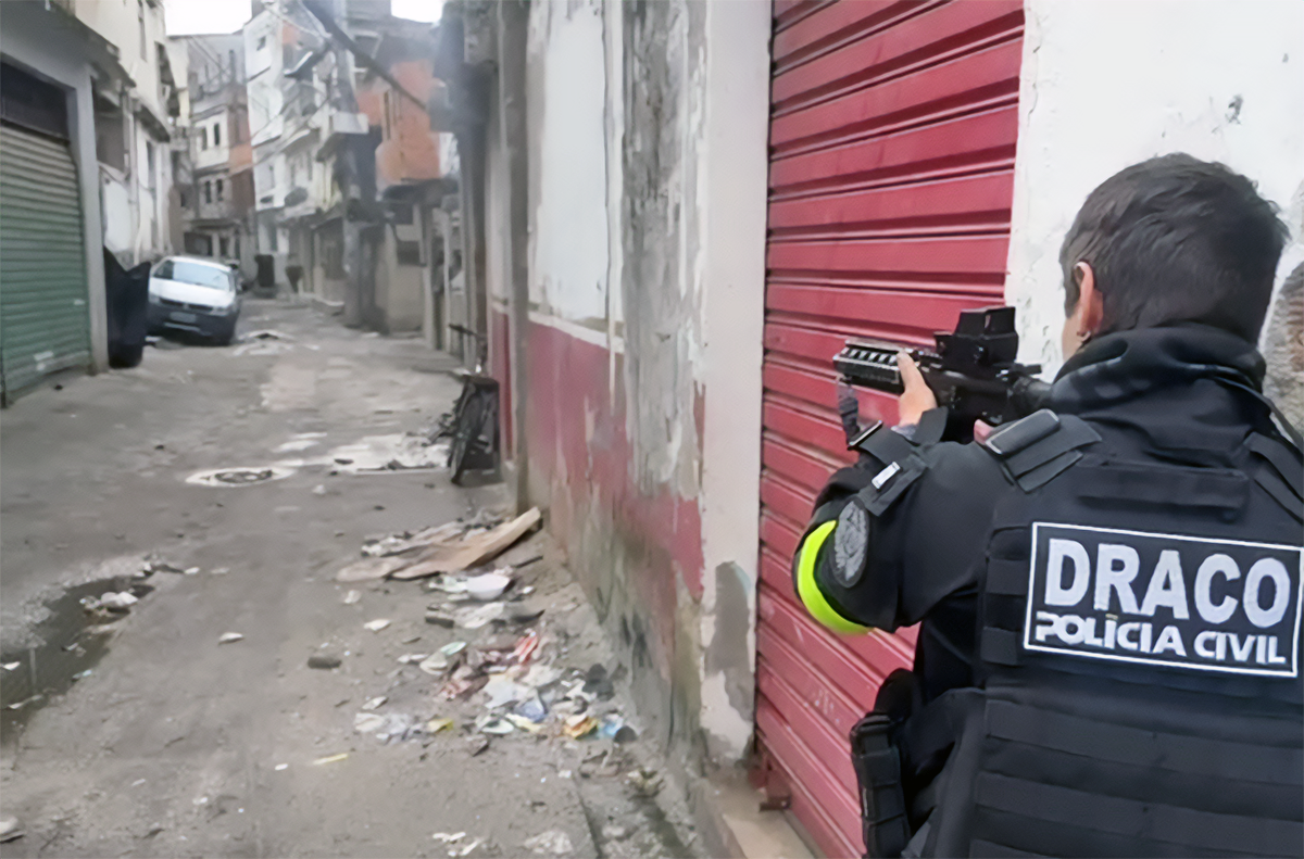 Polícia Civil faz operações contra o Comando Vermelho no Rio e em Magé