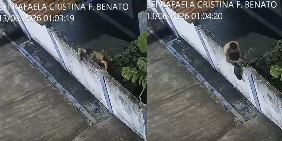 1 de 1
Homem é preso após furtar torneiras de creche em Botucatu (SP) — Foto: GCM/Câmera de segurança