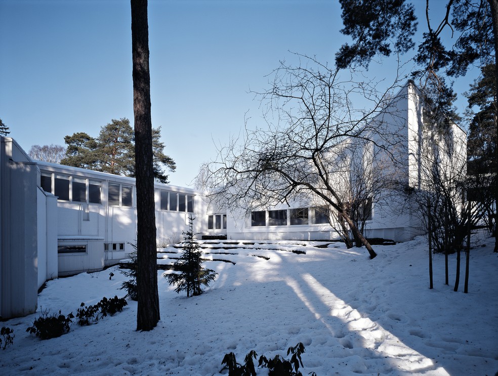 Studio Aalto, projetado por Alvar Aalto e constru�do entre 1954 e 1963, em Helsinque, na Finl�ndia. � Foto: Rauno Tr�skelin/Alvar Aalto Foundation