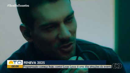 Paraíso do Tocantins recebe cantor Lucas Lucco na abertura da FENEVA Agro Tech 2025