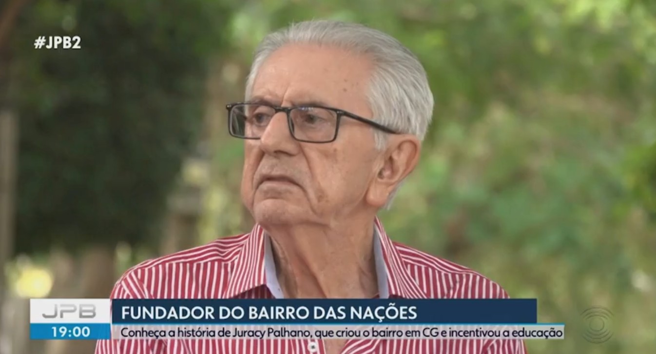 Morre aos 91 anos Juracy Palhano, ex-deputado e fundador do bairro das Nações, em Campina Grande 