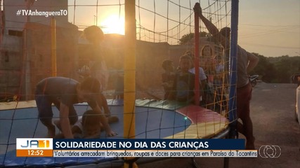 Voluntários arrecadam brinquedos e alimentos para crianças em vulnerabilidade social