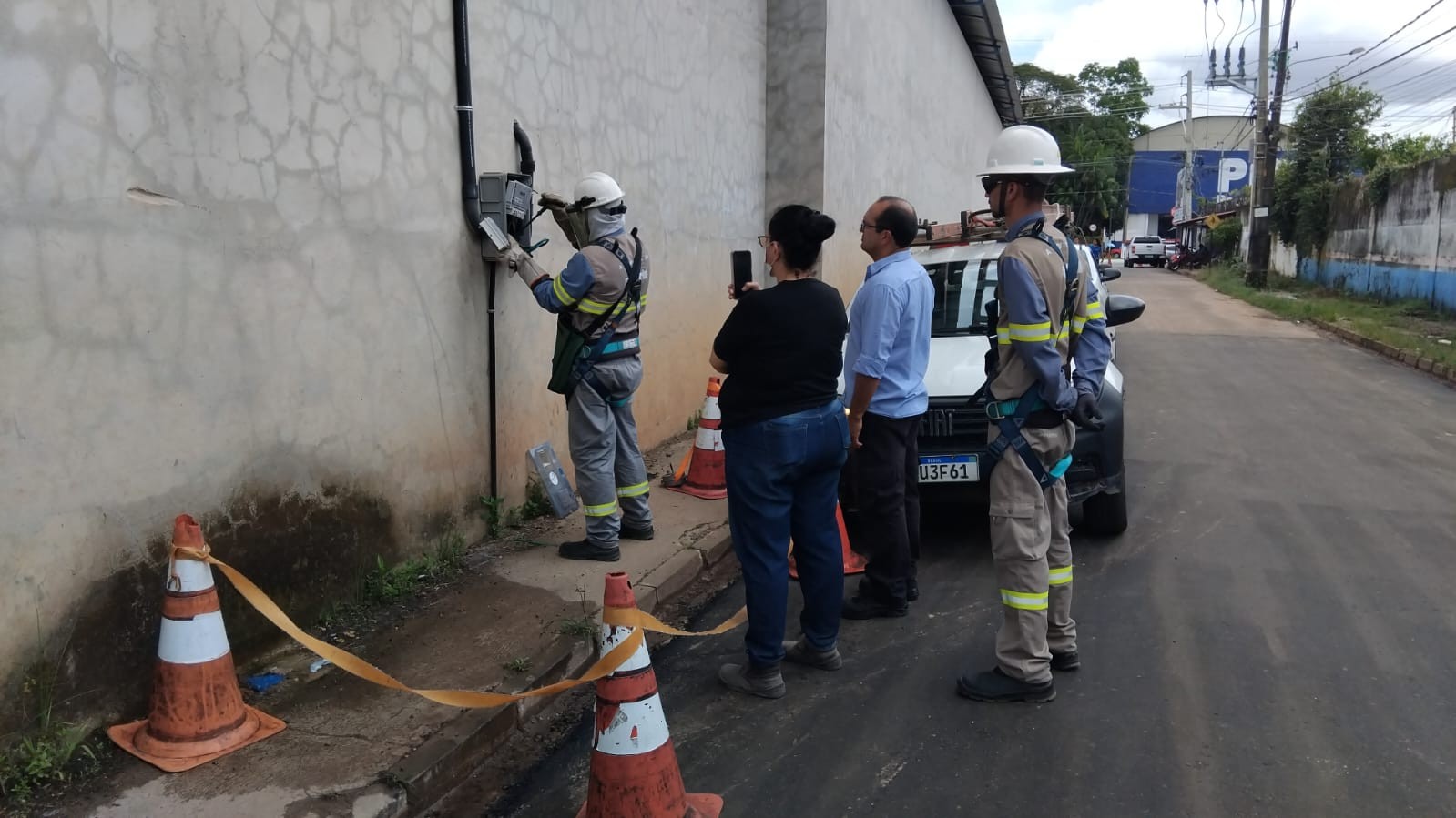 Ação flagra furto de energia elétrica em distribuidora em Belém