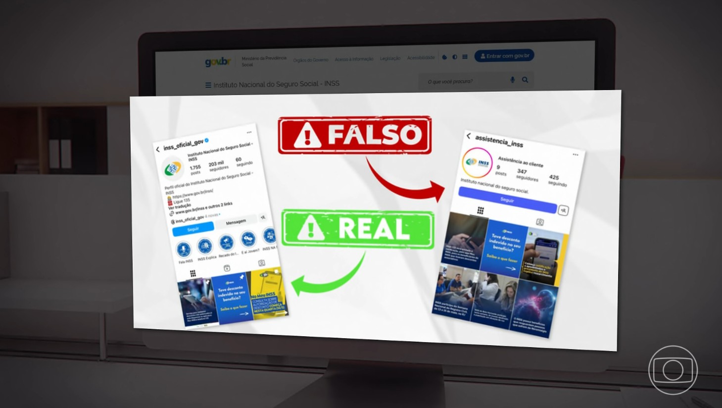 Perfil falso do INSS engana aposentados com promessa de reembolso de descontos indevidos
