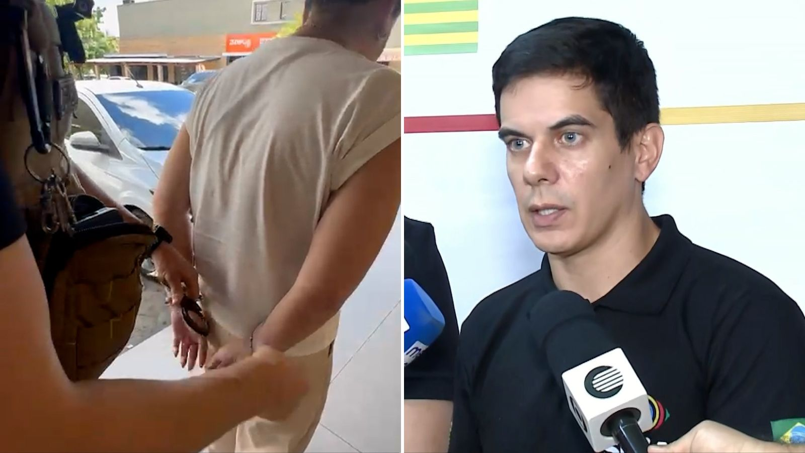 Patroa suspeita de agredir doméstica grávida deixou a casa de tio após ser criticada pelo crime, diz polícia