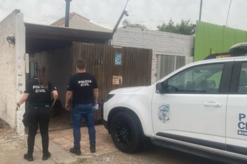 Local onde funcionário teria sido torturado pelo patrão em Canoas — Foto: Polícia Civil/Divulgação