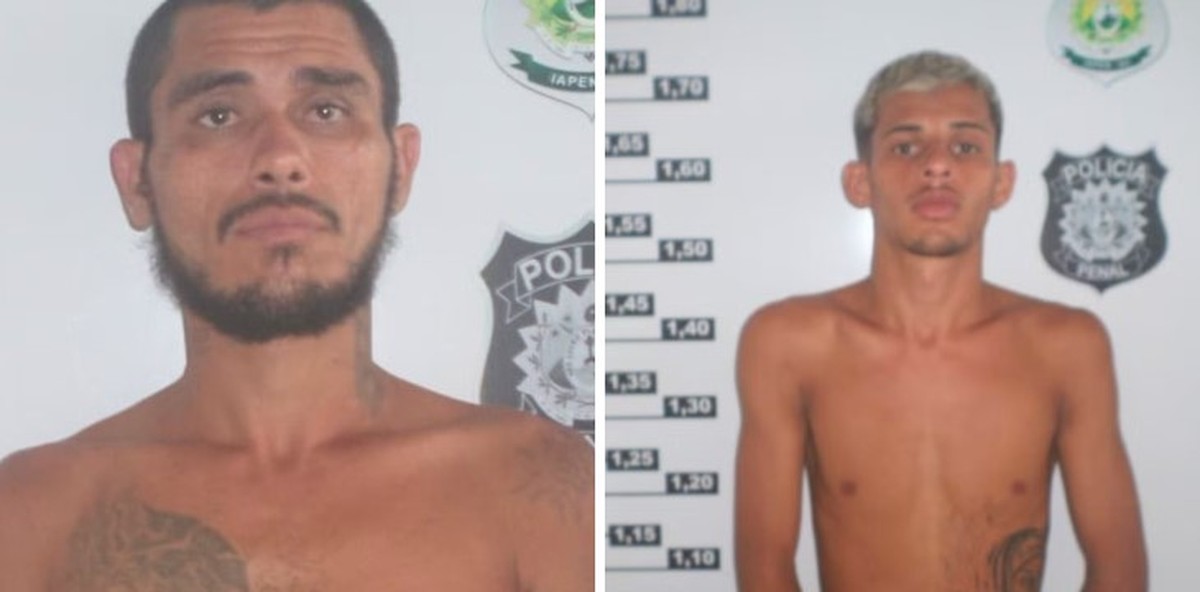 Dois detentos são recapturados horas após fuga de presídio no interior