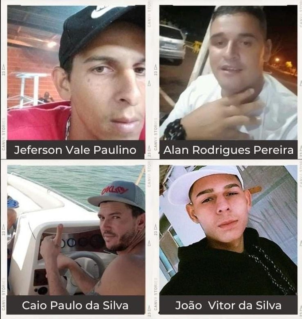 Trabalhadores foram mortos por suposta facção criminosa — Foto: Divulgação 