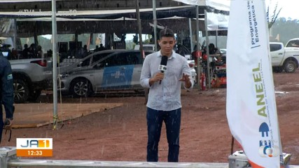 Chuva derruba estrutura da feira Agrosudeste em Almas