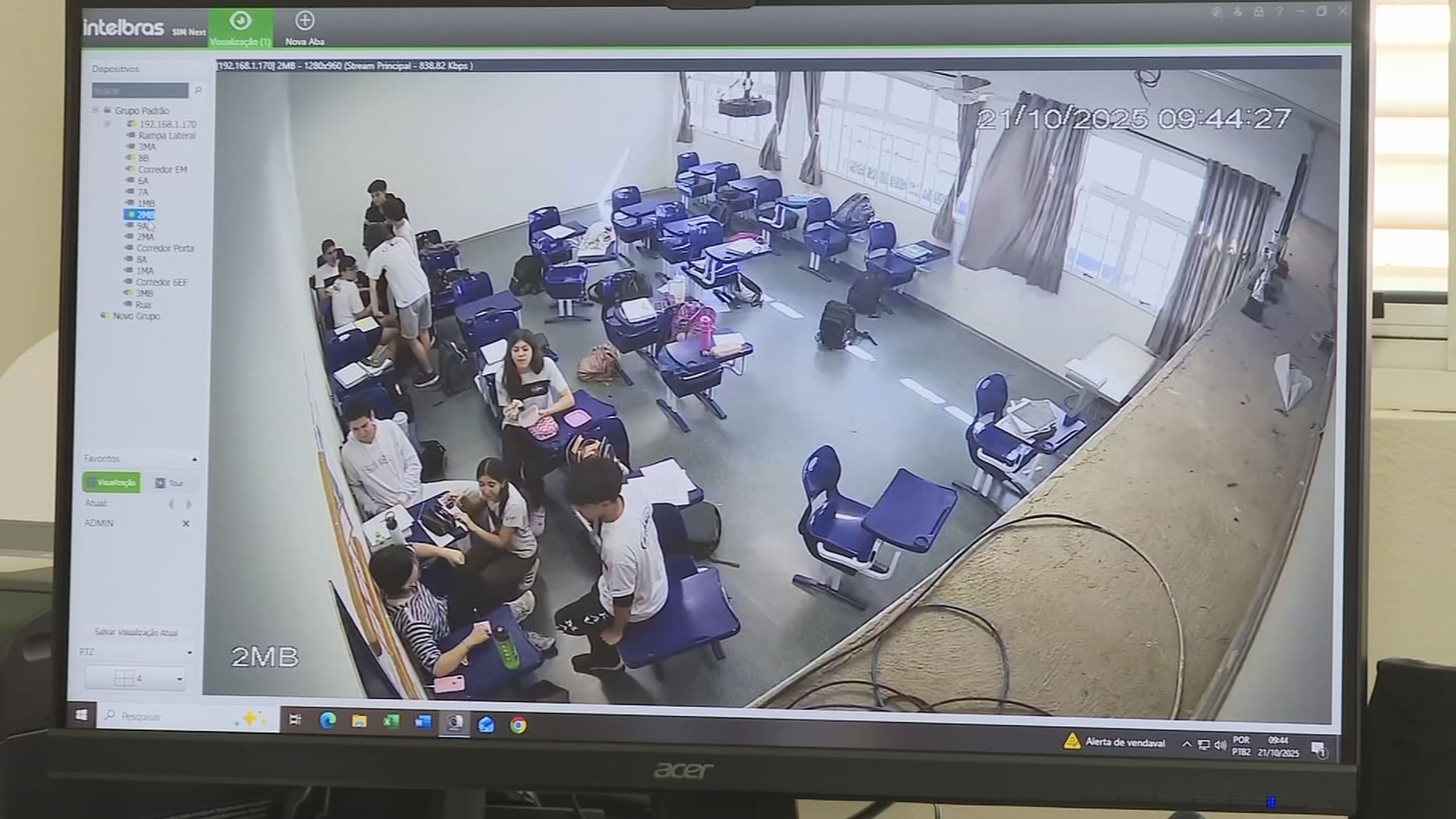 Lei que obriga instalação de câmeras em salas de aula entra em vigor em Presidente Prudente