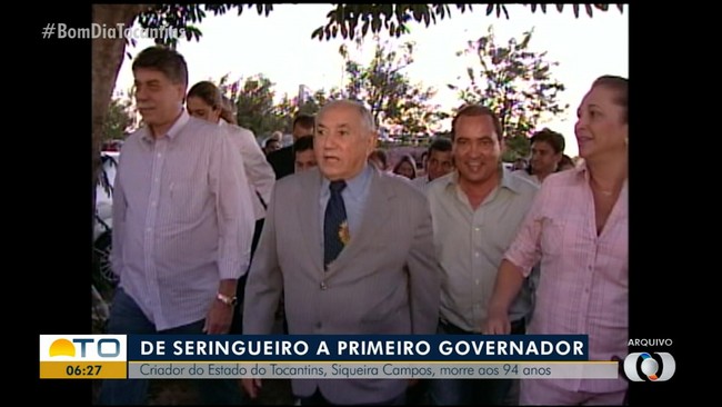 De seringueiro a governador: Conheça a história do ex-governador Siqueira Campos
