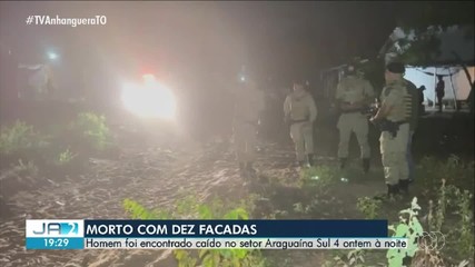 Homem é encontrado morto em rua de Araguaína com ferimentos de arma branca