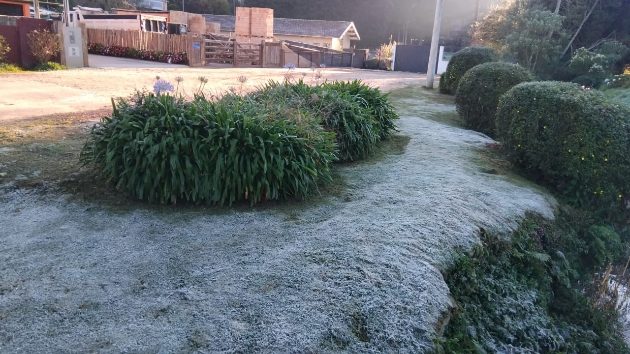 Com geada e mínima perto de 1°C, Campos do Jordão (SP) bate novo recorde de frio no ano