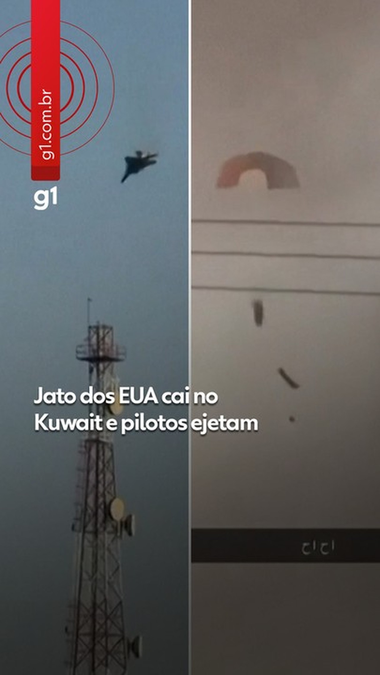 Jatos dos EUA caem no Kuwait e pilotos ejetam; Washington fala em 'fogo amigo'
