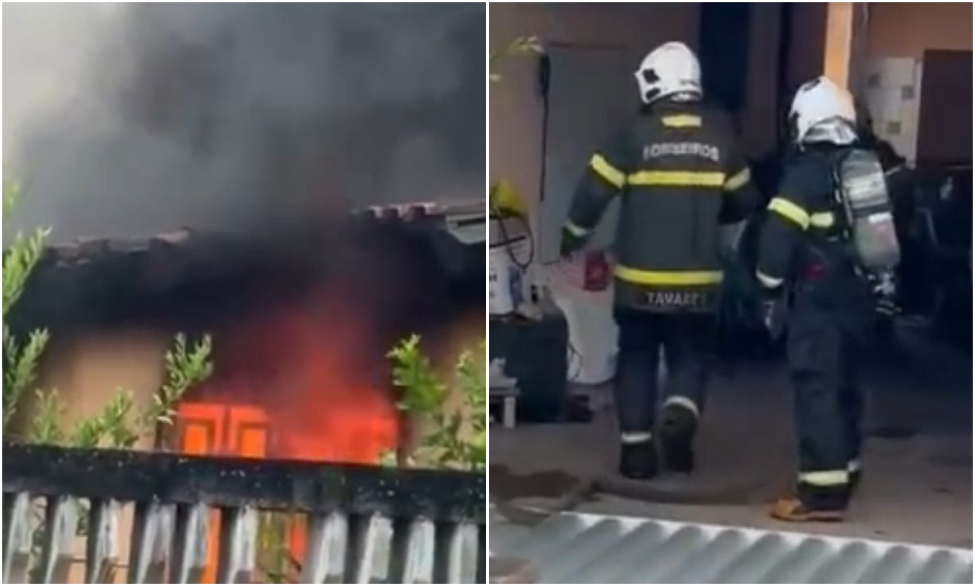 Incêndio atinge escritório de casa em Boa Vista
