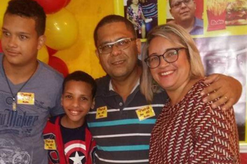 Patrik do Nascimento Silva deixou dois enteados e a esposa — Foto: Arquivo Pessoal
