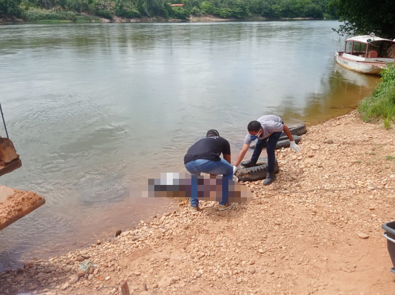 Corpo de homem encontrado boiando no Rio Parnaíba é reconhecido após ex da vítima receber fotos em rede social