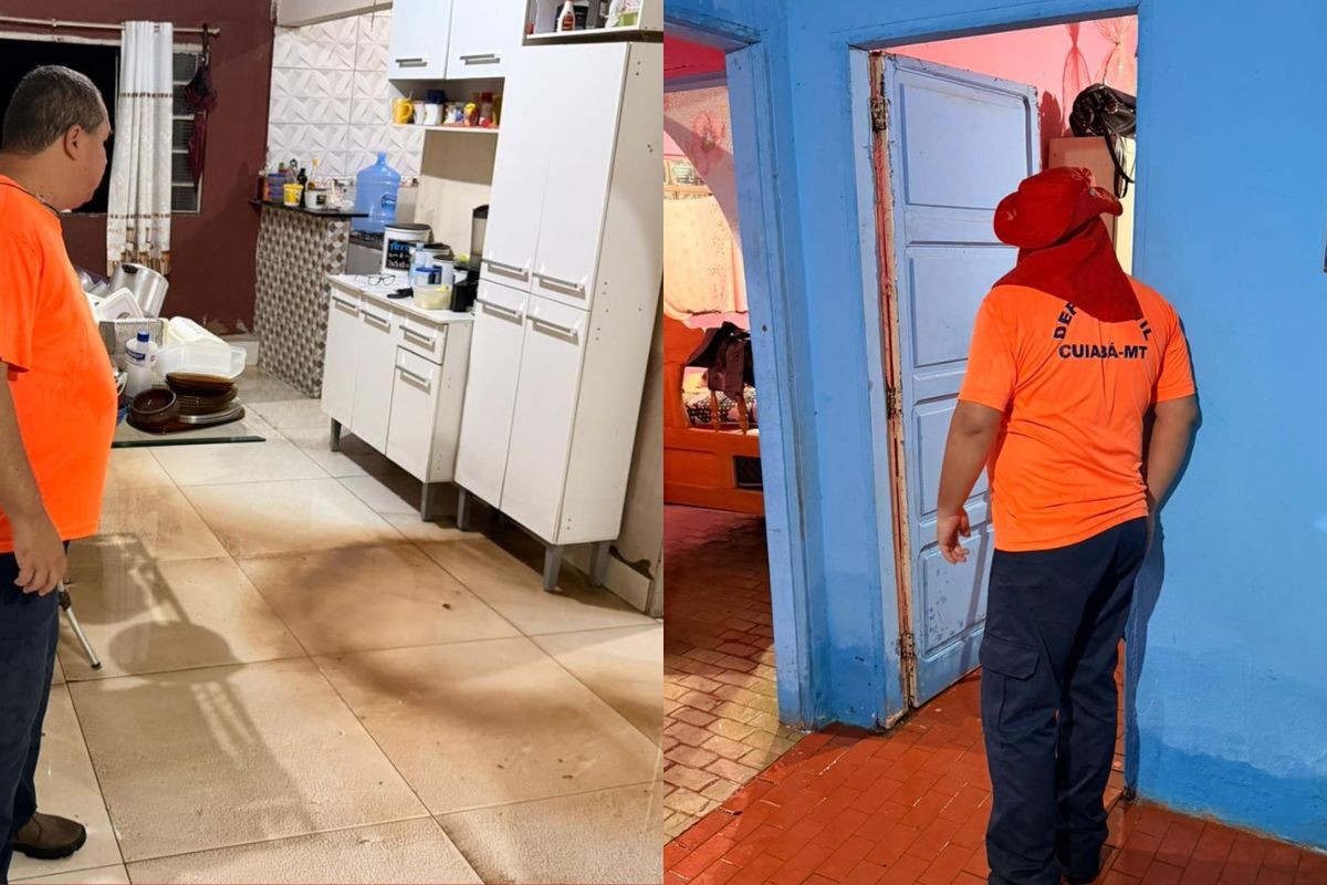 Oito bairros de Cuiabá são afetados por temporal, diz prefeitura; veja quais são 