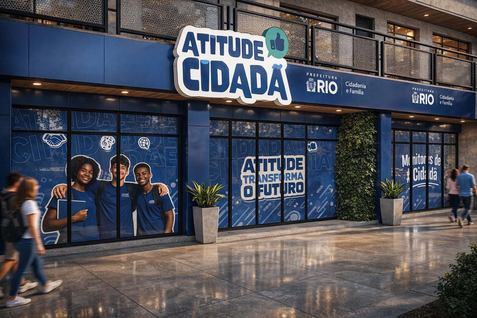 Prefeitura do Rio abre 1.500 vagas para jovens de comunidades participarem do projeto Atitude Cidadã