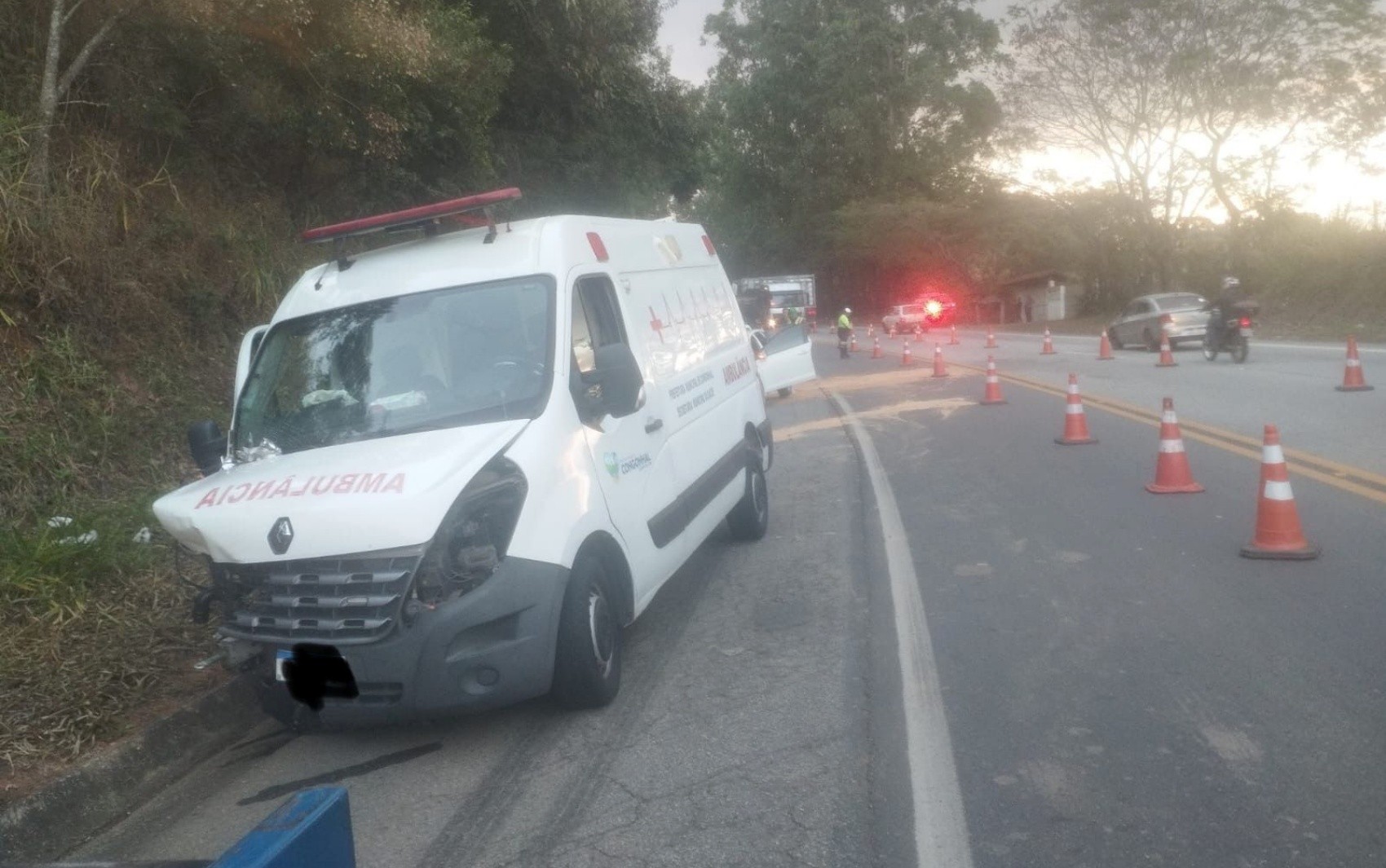 Criança ferida em acidente na BR-459 morre após dois dias internada em hospital de Pouso Alegre