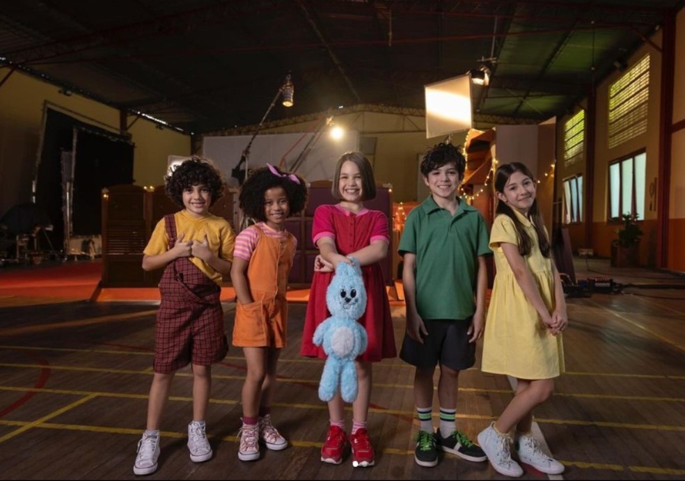 Elenco mirim da série 'Turma da Mônica - Origens' — Foto: Reprodução/Redes Sociais