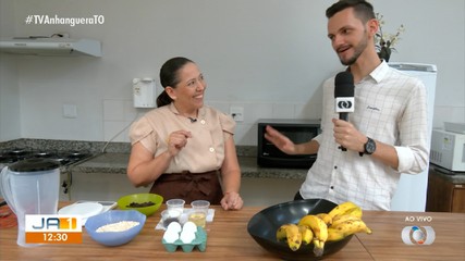 Saiba como fazer um delicioso bolo de banana fit