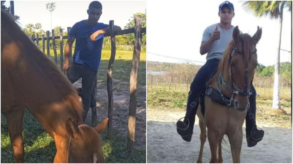 Pedro Kauã foi baleado após sair de casa para resgatar o cavalo. — Foto: Arquivo pessoal