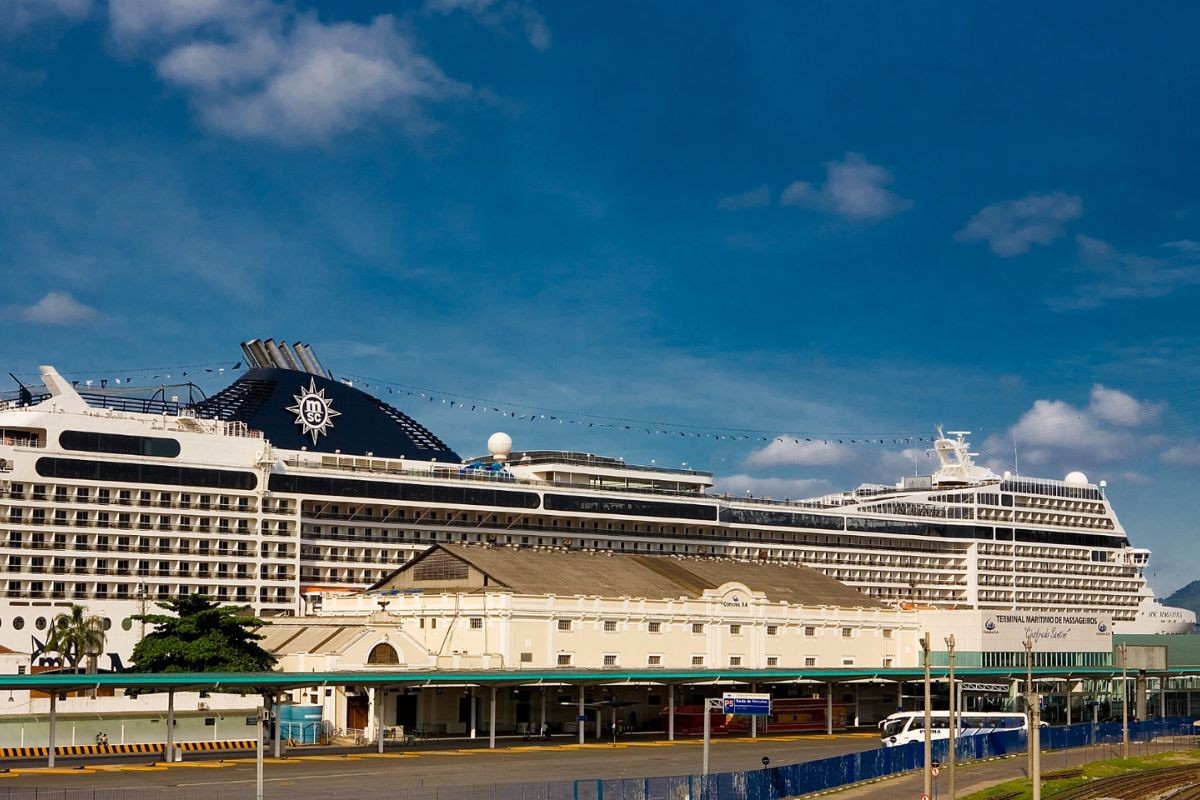 Temporada de cruzeiros no Porto de Santos começa em outubro com expectativa de 320 mil passageiros