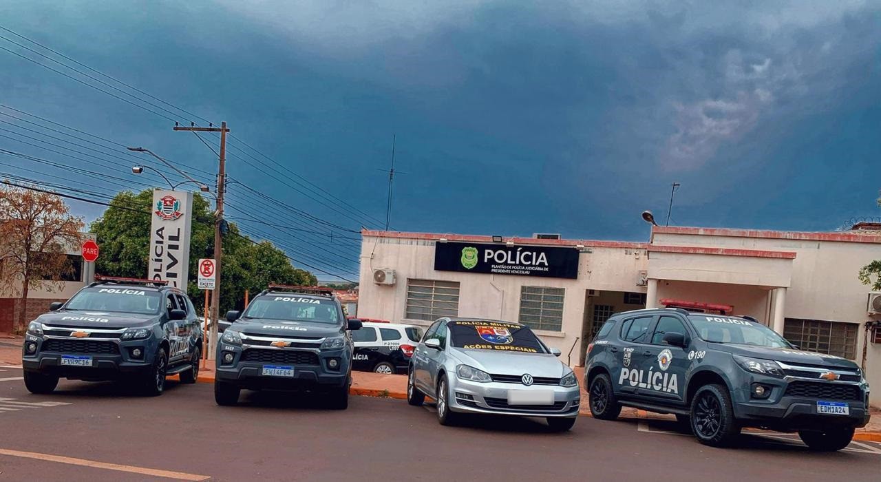 Polícia Militar apreende carro ‘dublê’ com sinais de adulteração e prende motorista em flagrante em Presidente Venceslau