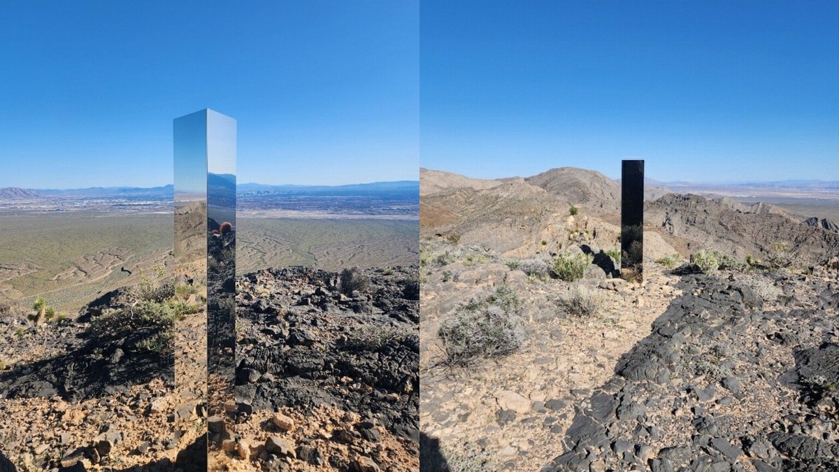 Aparece OVNI en una montaña cerca de Las Vegas: “¿Cómo llegó allí?”, y la policía quiere saber  mundo