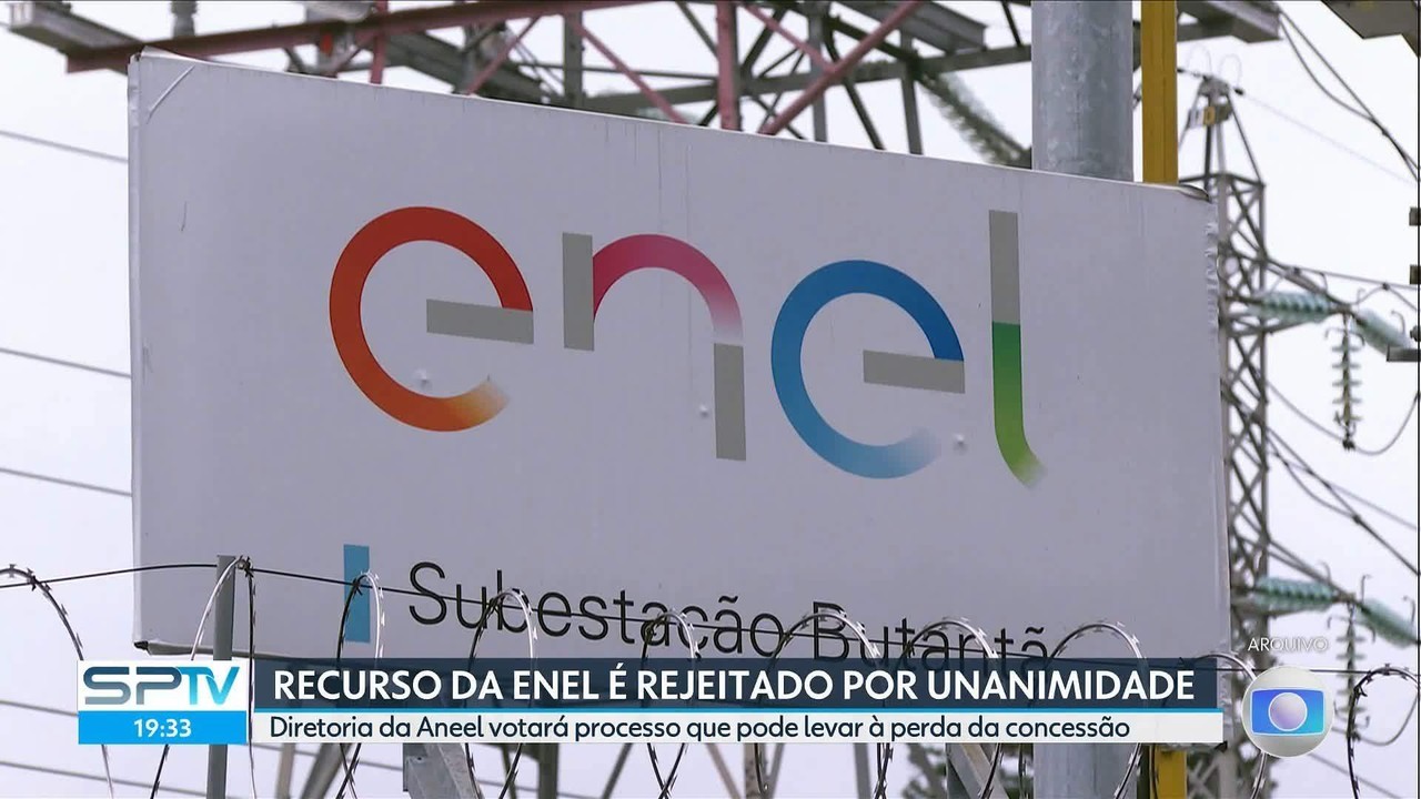 Aneel rejeita perícia pedida pela Enel e dá 10 dias para empresa apresentar defesa final